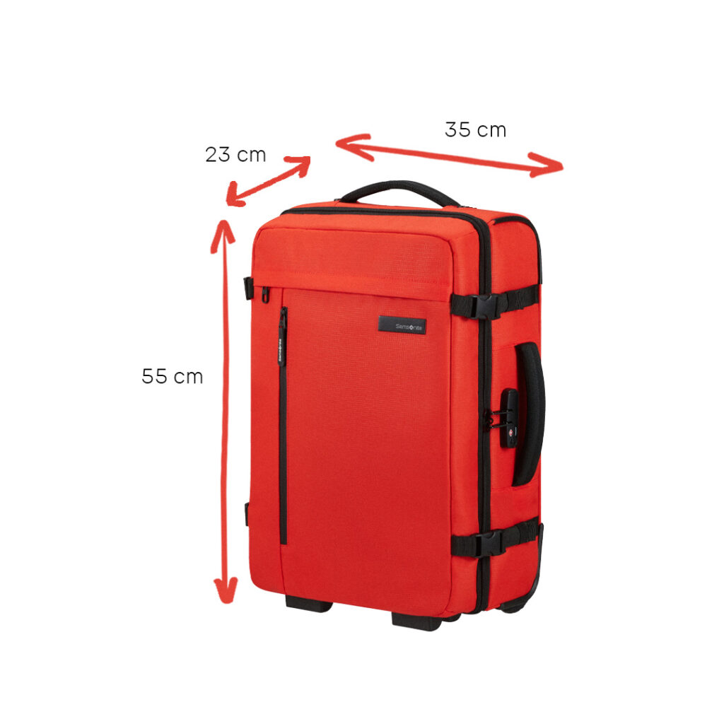 medidas maleta samsonite roader