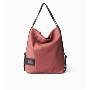 bolso mochila slang gris brain storm cuero | bolsos mujer