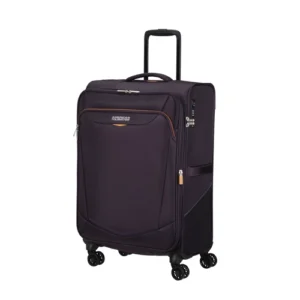 maleta american tourister mediana morado | maletas blandas