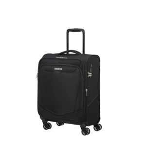 maleta american tourister cabina negro | maletas blandas