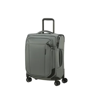 maleta samsonite respark cabina sage grey frente | maletas cabina